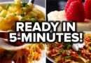 7 Recipes You Can Make In 5 Minutes