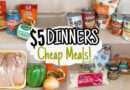 $5 DINNERS | FIVE Quick & Easy Cheap Meals | Julia Pacheco