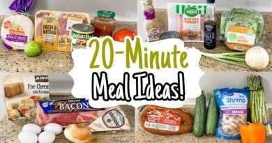 5 Speedy 20-Minute Meals | Quick & Simple Tasty Dinner Recipes | Julia Pacheco