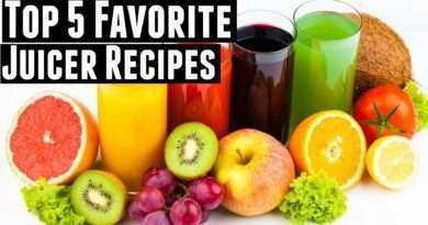 My 5 favorite juicer recipes for ENERGY | Green Juice, Fruit Juice, & Vegetable Juice