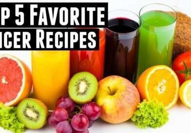 My 5 favorite juicer recipes for ENERGY | Green Juice, Fruit Juice, & Vegetable Juice