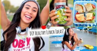 5 Healthy and Affordable Lunch Ideas for School!! | MyLifeAsEva