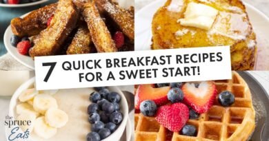 7 Easy Breakfast Recipes For A Sweet Start To Your Day! | The Spruce Eats #BreakfastIdeas