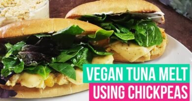 Vegan Tuna Melt using Chickpeas | Easy Vegan Recipes