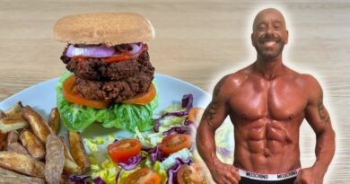The Ultimate High Protein Vegan Burger Recipe