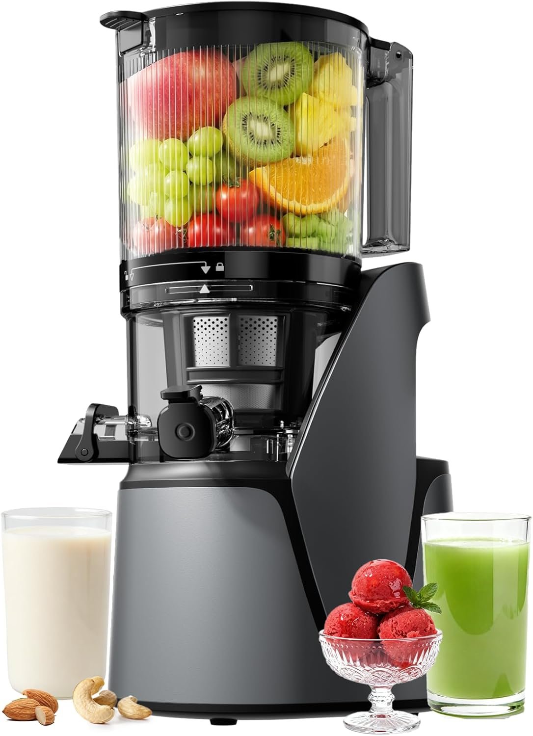 Cold press juicer