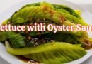 Quick & Easy Lettuce with Oyster Sauce | Classic Chinese Garlic Veggie Recipe