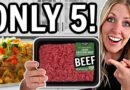 The EASIEST 5 Ingredient BEEF Recipes – What’s For Dinner!