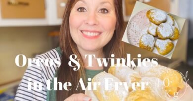 Twinkies & Oreos in the Air Fryer || Dessert Recipes || Mom of 10