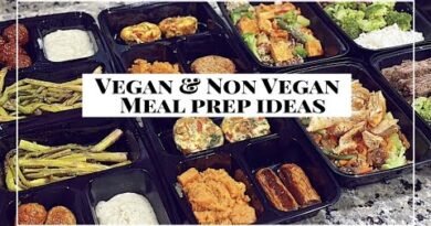 HOW TO MEAL PREP (VEGAN AND NON VEGAN RECIPES) QUICK AND EASY!!