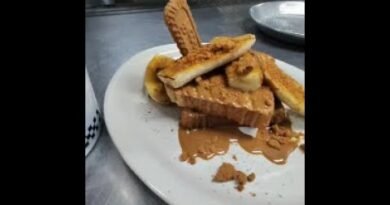 Cookie Butter And Banana French Toast