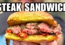 This Steak Sandwich was a BANGER (with the Waltwins!)