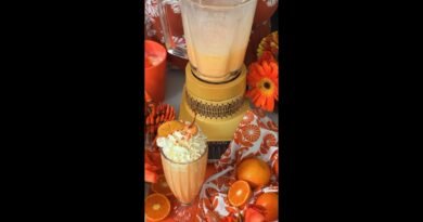 Outrageous Orange Creamsicle Shake #food #cooking #cookbook #orange #recipes #DIY #shorts