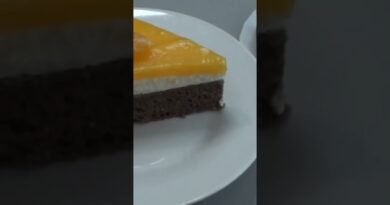 Delicious Fanta slice cake. Cheap recipe, easy to make dessert. Do you have oranges?