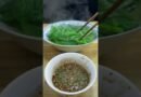 You can’t eat vegetarian dishes without firewood and chili noodles!
