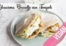Vegan Broodje Shoarma van Tempeh met Tzatziki | RECIPE