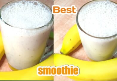 BANANA SMOOTHIE FOR WEIGHT GAIN | BANANA SMOOTHIE WITH MILK | BANANA SMOOTHIE RECIPE |  SMOOTHIE