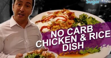 Perfectly Delicious No Carb Chicken & Rice Diabetic Recipe.