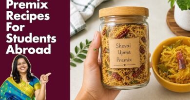 Premix Recipes for Bachlors & students abroad Part – 2 | Shevai Upma Premix Recipe |