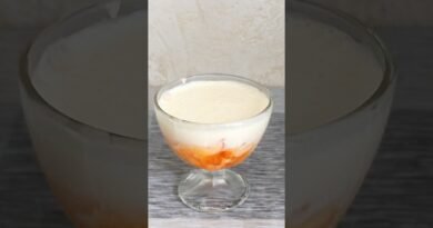 Creamy & Delicious Peach Dessert #cooking #nobaking #recipe