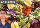 Salad Platter Idea for Lunch | How To Make Salad Platter At Home