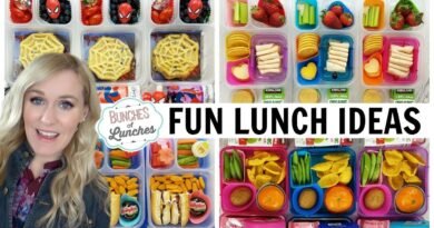 NEW SCHOOL LUNCH IDEAS + What They Ate | JK, K, 1st grade, 2nd Grade | Bunches of Lunches