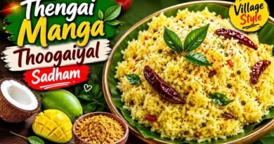 Village Style Mango Rice | Easy Lunch Recipe