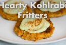 Hearty Sweet Potato Kohlrabi Fritters Recipe (Easy Vegan Comfort Food)