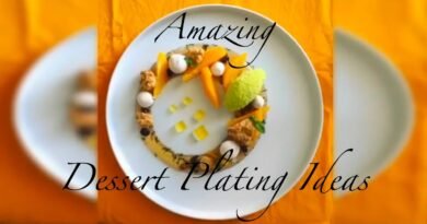 AMAZING DESSERT PLATING IDEAS
