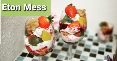 Eton Mess next level summer dessert | Mango Dessert Recipe