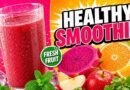 Apple Orange Dragon Fruit Smoothie | Healthy Natural Fruit Juice Recipe