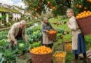 Peaceful Mountain Village Life | Harvesting Fresh Vegetables, Feeding Animals & Cozy Daily Living