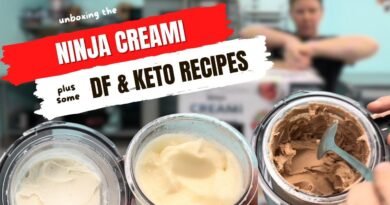 Ninja Creami unboxing VLOG with easy 3 ingredient recipes #ninjacreami #dairyfree #vegan #lowcarb