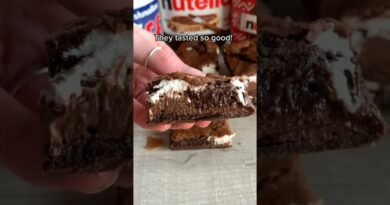 MARSHMALLOW AND NUTELLA DESSERT RECIPE #shorts