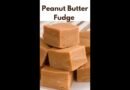 Peanut Butter Fudge Recipe| Low Carb Fudge Recipe| Keto Dessert Recipe| Keto Diet Desserts #shorts