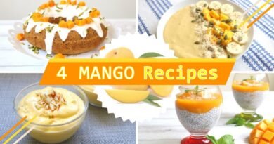 4 Mango Recipes | Mango dessert recipes | Easy Mango recipes (Summer Special)