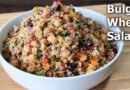Bulgur Wheat Chickpea Salad – Vegan Salad Recipe!