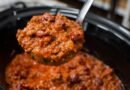 Easiest Crockpot Chili Ever!