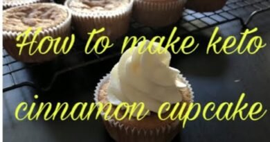 THE BEST KETO CINNAMON CUPCAKE | KETO DESSERT RECIPE | LOW CARB