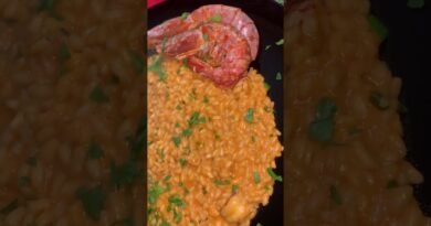 #risotto con #gamberoni