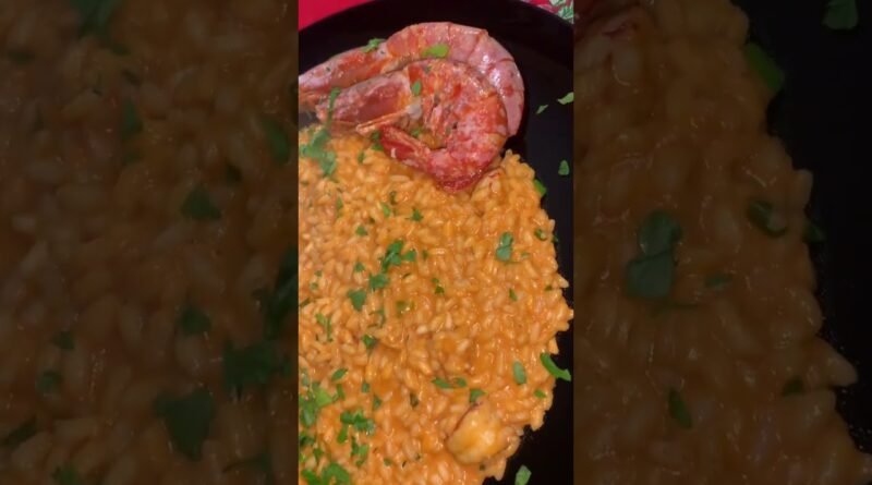 #risotto con #gamberoni