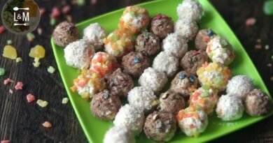 3 Easy Ball Recipes  Healthy Snack & Dessert Ideas  ~Love Meal~