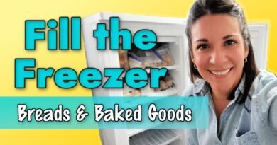 Filling the Freezer: 5 Baked Goods Recipes