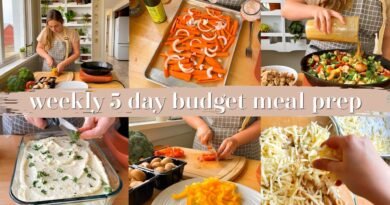 5 Day Family Meal Prep! Simply Easy Recipes for the Week Ahead