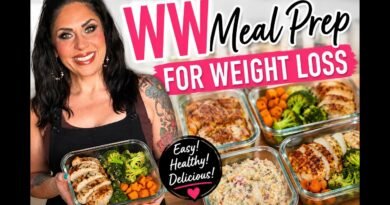 WW MEAL PREP FOR WEIGHT LOSS – BACON CHEDDAR BISCUITS – PHILLY CHEESESTK PASTA SALAD – CHURRO BARS!