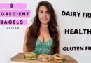 2 INGREDIENT BAGEL RECIPE HEALTHY & VEGAN | Honestly Alessandra