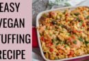 CLASSIC VEGAN STUFFING RECIPE | how to make stuffing vegan