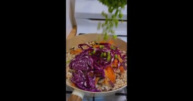 Shredded Tofu Stir-Fry w/ Konjac Rice