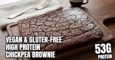 #Vegan & Gluten-free high protein brownie made with #chickpeas