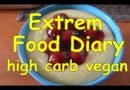 Food Diary vegan #5 *high carb* 24 Tage